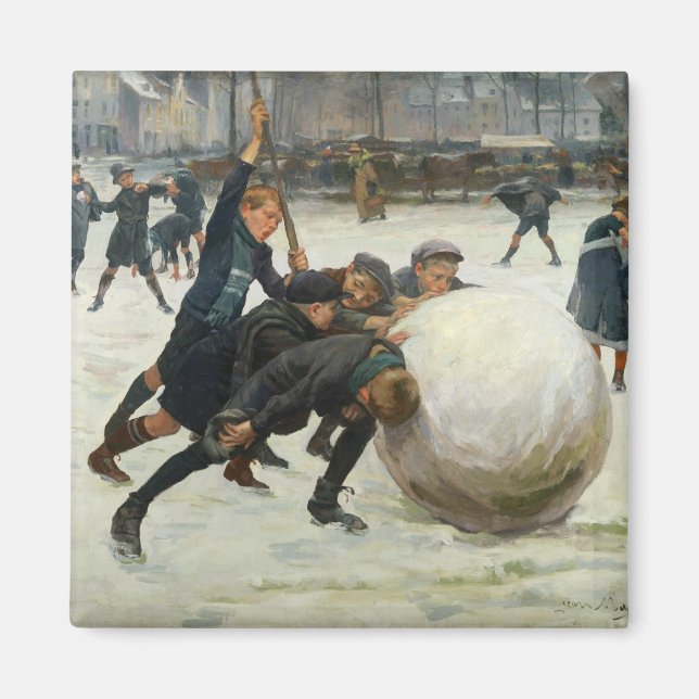 Íman A bola de neve mais gigante, 1903 (Frente)
