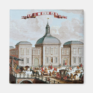 Íman A bolsa de valores, Amsterdão, 1743