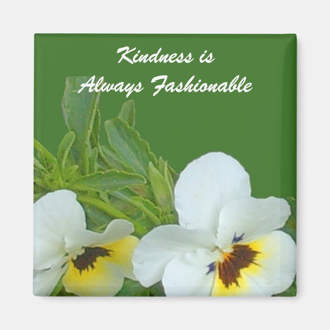 Íman A bondade é sempre um ímã modesto (Frente)