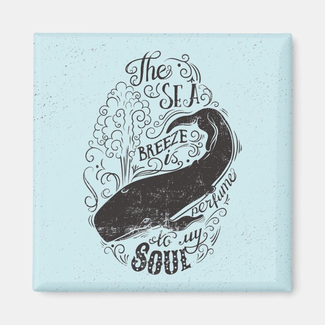 Íman A brisa do mar é perfumada (Frente)