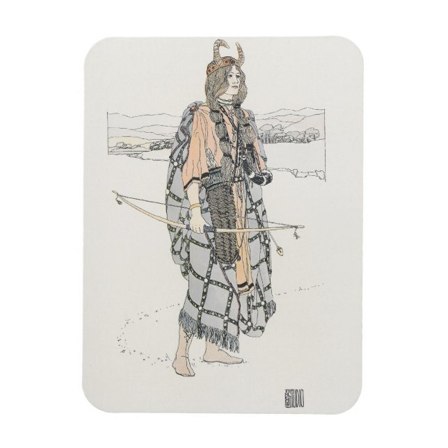 Íman A Caçadora (por Ann Macbeth) (Vertical)