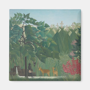 Íman A Cachoeira de Henri Rousseau, Arte Fina Antiga