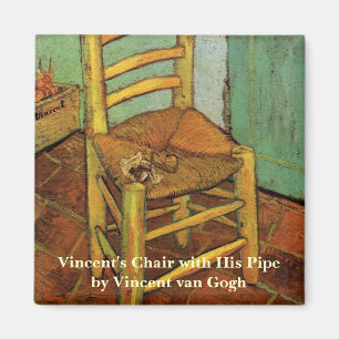 Íman A Cadeira de Vincent com seu Cachimbo por Vincent 