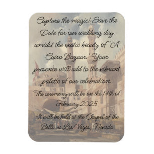 Íman 'A Cairo Bazaar' salvar a data