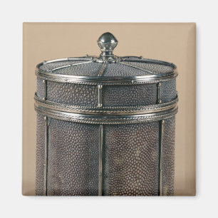 Íman A caixa do cigarro com shagreen os lados, 1928