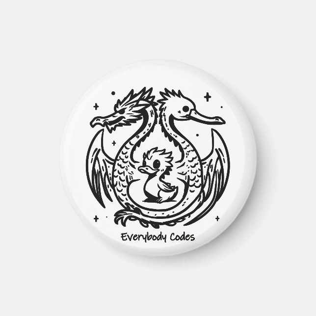 Íman A canção dos Patos e Dragões (Frente)