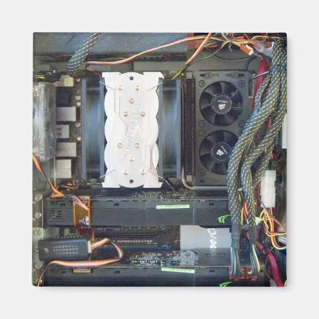 Íman A canvas do equipamento informático (Frente)