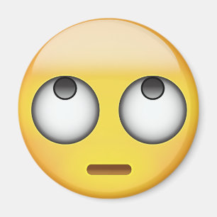 Íman A cara com rolamento Eyes Emoji