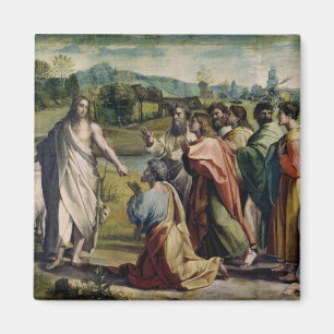 Íman A carga do cristo a St Peter (desenhos animados