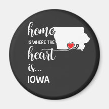 A casa de Iowa é onde está o coração