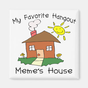 Íman A casa de Meme favorito do lugar frequentado