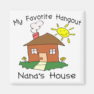 Íman A casa de Nana favorita do lugar frequentado
