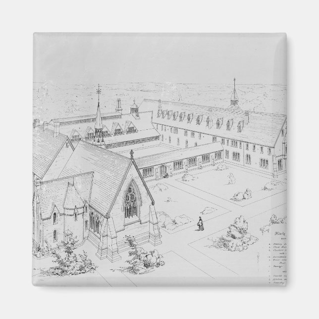 Íman A Casa do Compaixão, Clewer (Frente)