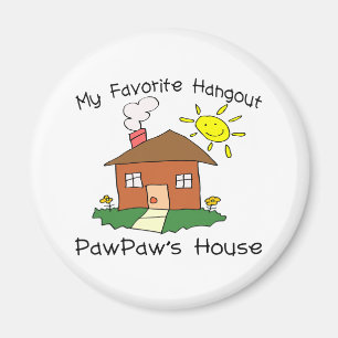 Íman A casa do PawPaw favorito do lugar frequentado