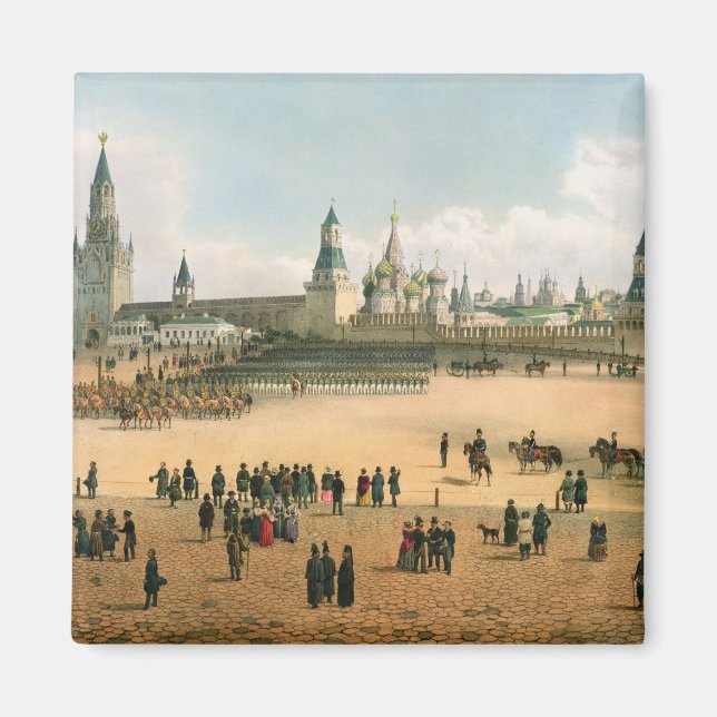 Íman A Catedral de Basil vista do Kremlin, de (Frente)