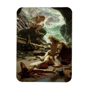 Íman A caverna da tempestade Ninfa, 1903 (óleo em