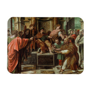 Íman A cegueira de Elymas (desenhos animados para o