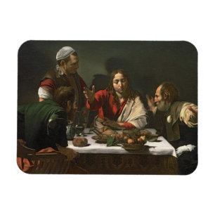 Íman A ceia em Emmaus, 1601 (óleo e tempera)