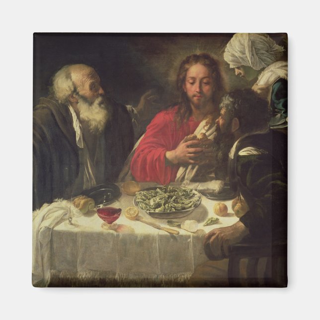 Íman A Ceia em Emmaus, c.1614-21 (Frente)