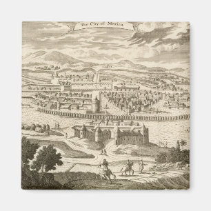 Íman A cidade de México, 1723 (gravura)
