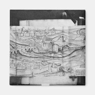 Íman A cidade e a vila de Carcassonne, 1462