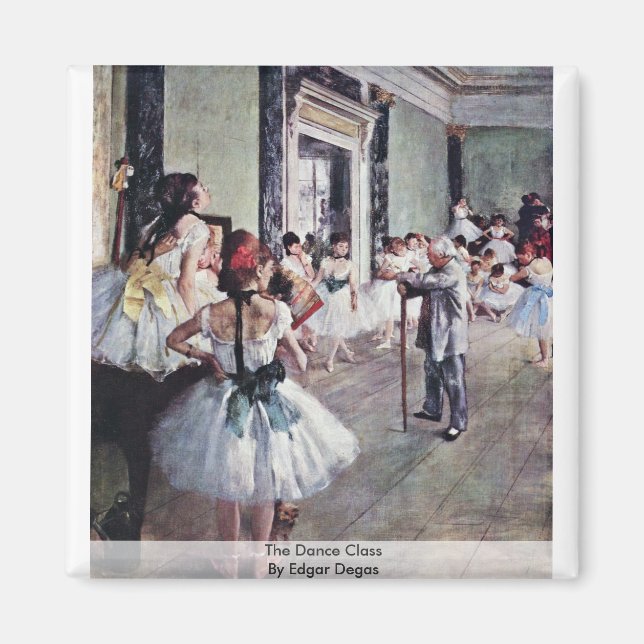 Íman A Classe De Dança De Edgar Degas (Frente)