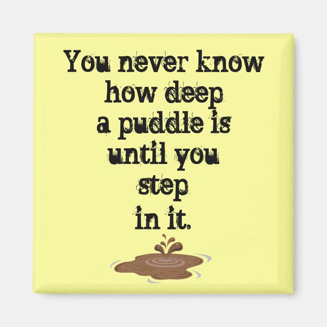 Íman A Coisa Sobre Pudles_ (Frente)