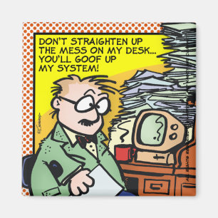 Íman A confusão em minha mesa