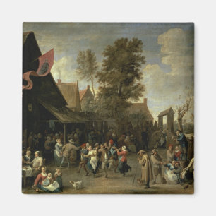Íman A consagração de uma igreja da vila, c.1650
