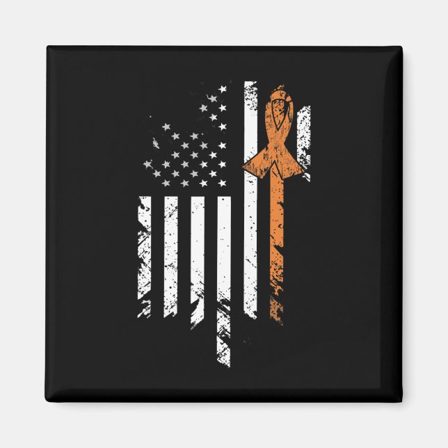 Íman A Consciência do cancer vence a bandeira americana (Frente)