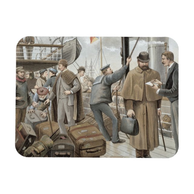 Íman A Conselho em Tilbury, a partir de 'P & O Pencilli (Horizontal)