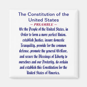 Íman A constituição dos Estados Unidos (preâmbulo)
