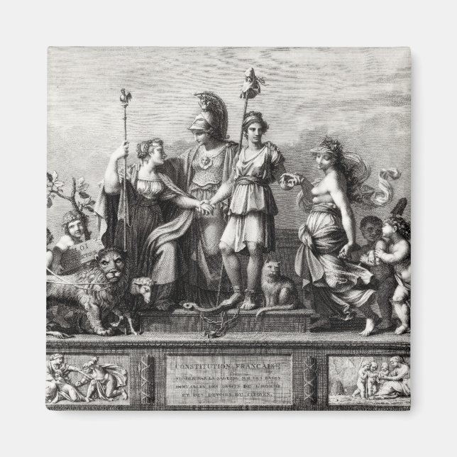 Íman A Constituição Francesa (Frente)