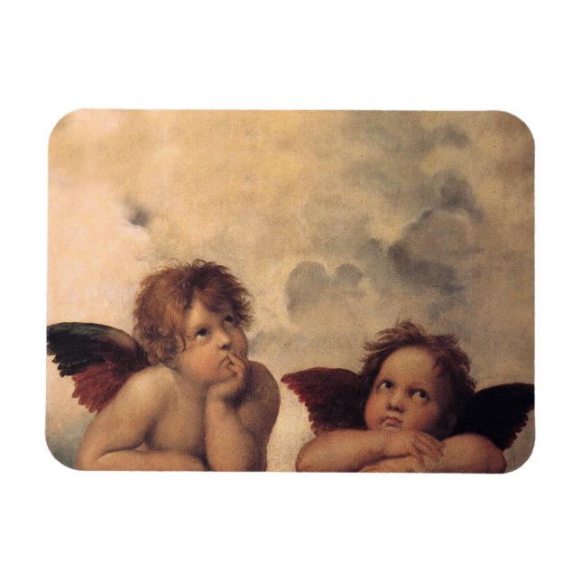 Íman A conta flexível de Cherubs de Raphael (Horizontal)