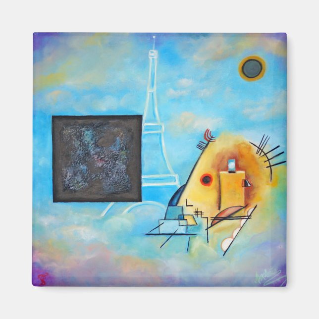 Íman A conversa entre Malevich e Kandinsky (Frente)