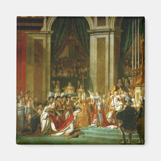 Íman A coroação de Napoleão, Jacques-Louis David (Frente)