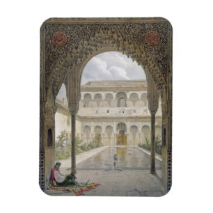 Íman A corte do Alberca no Alhambra, Granada,