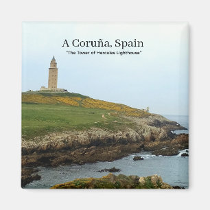 Íman A Coruña, Espanha - A Torre de Hércules Farol