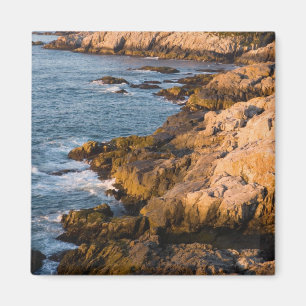 Íman A costa rochosa de Isle au Haut no