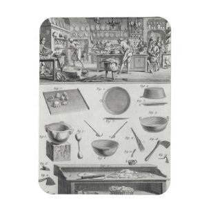 Íman A cozinha e o equipamento de um padeiro, 'do