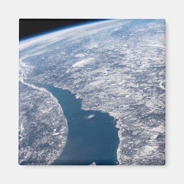 Íman A Cratera Manicouagan E A Rua. (Frente)