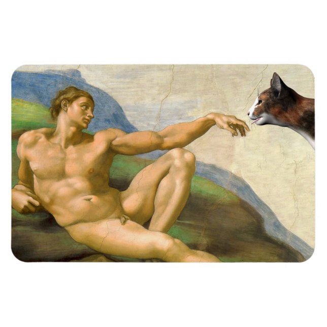 Íman A Criação De Adam Parody (Horizontal)