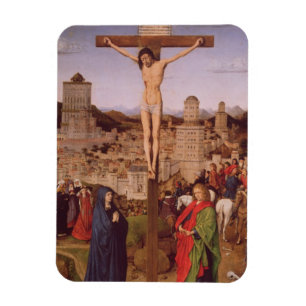 Íman A crucificação (óleo no painel)