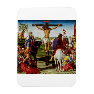 Íman A Crucificação por Benvenuto di Giovanni