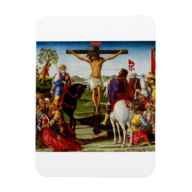 Íman A Crucificação por Benvenuto di Giovanni (Vertical)