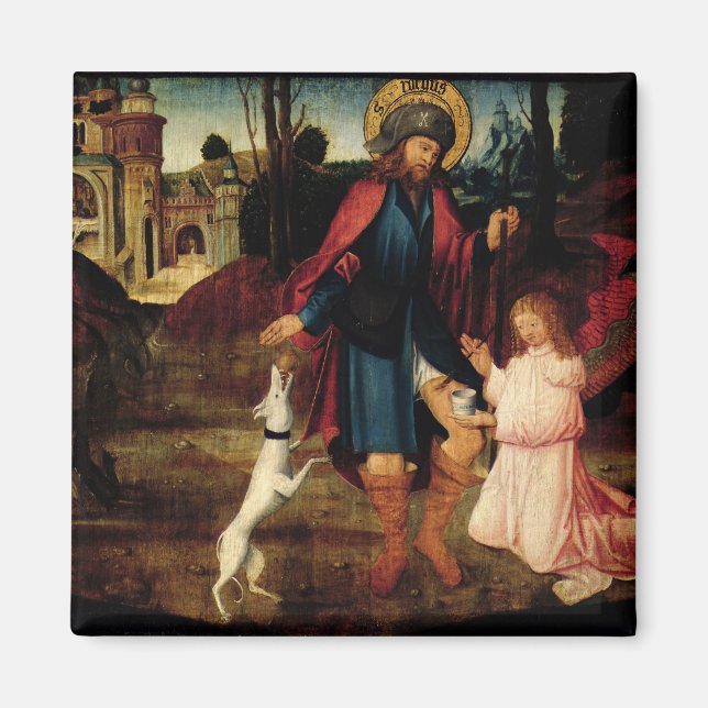 Íman A cura do Santo Roch (Frente)