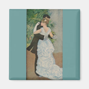 Íman A dança de Pierre-Auguste Renoir na cidade (1883)