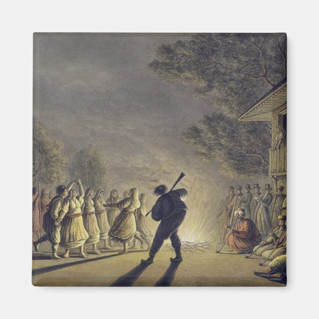 Íman A dança dos camponeses búlgaros, pub. de Willi (Frente)