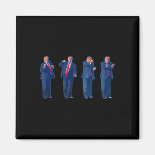 Íman A Dança Trumpty Trump Dançando 4 De Julho