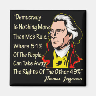 Íman A Democracia Não É Mais Do Que A Regra Mob, Onde